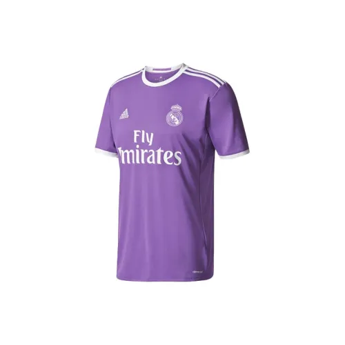 Adidas Real Madrid Soccer Jerseys Men Purple