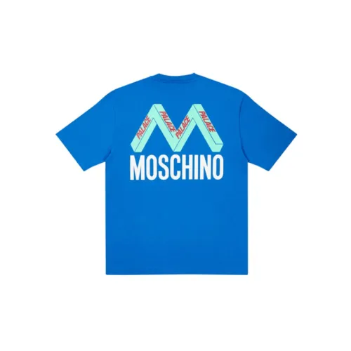 MOSCHINO T-Shirts Unisex Blue