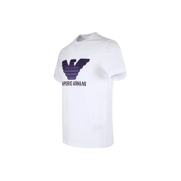 EMPORIO ARMANI T Shirts Men White-2
