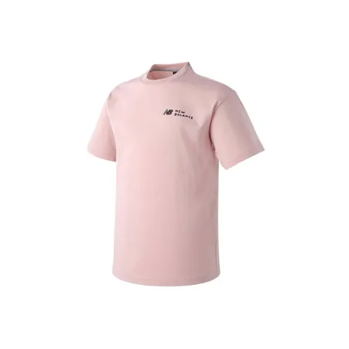 New Balance T-Shirts Unisex Light Pink Red