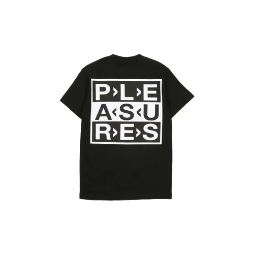 PLEASURES T-Shirts Unisex Black