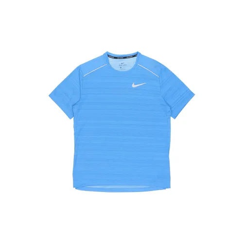 Nike Dri-Fit T-Shirts Men Blue