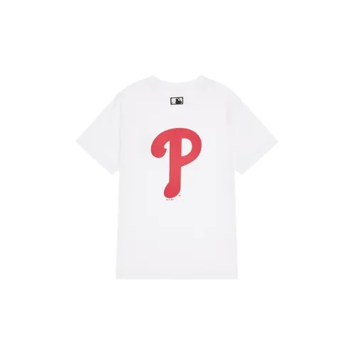 Disney X MLB Philadelphia Philadelphia Team T-Shirts Unisex White