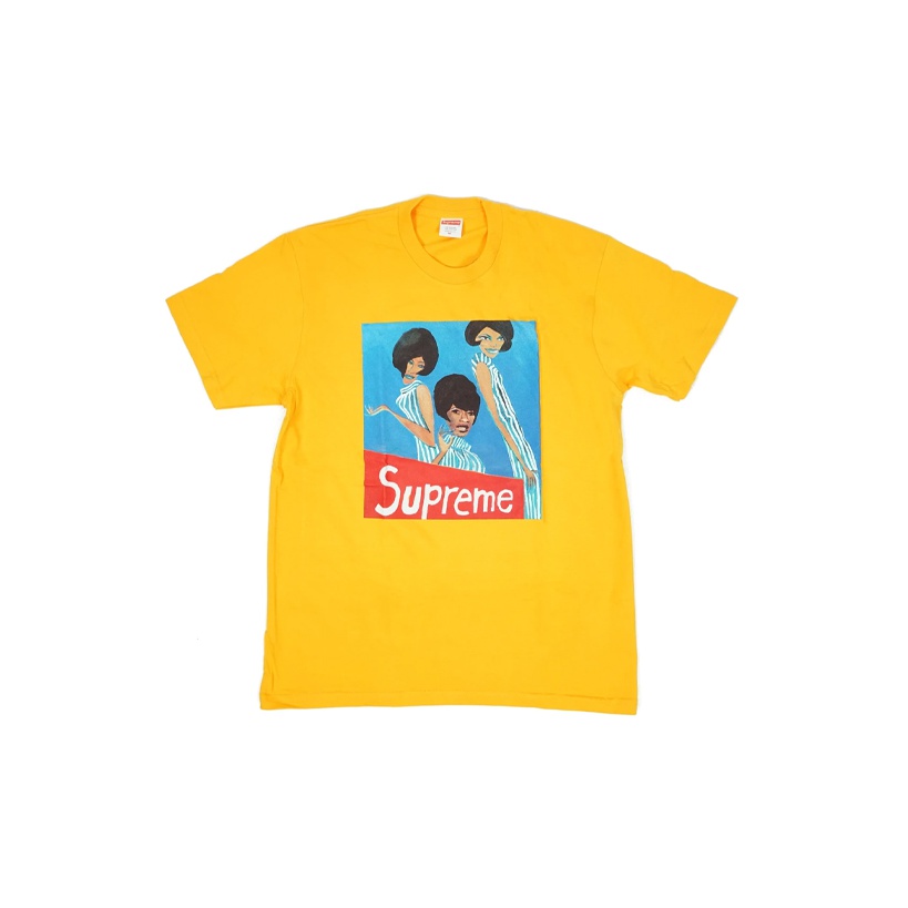 Supreme faces tee bright orange deals