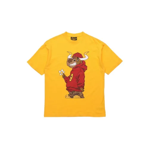 Drew House Smiley Collection T-Shirts Unisex Yellow