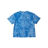 Blue and white tie-dye