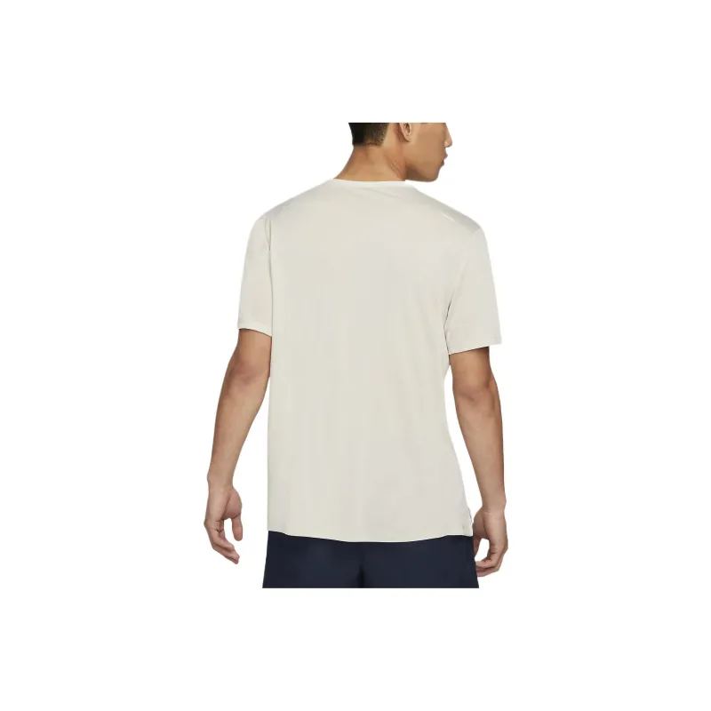 Nike T-Shirts Men Cream Gray-1