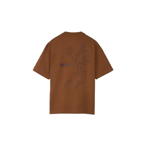 Jordan T-Shirts Men Granite Brown