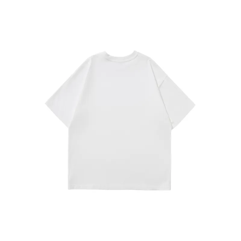 CONCORDEVENT Straight T-Shirt Unisex White-1
