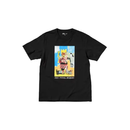 Jean-michel Basquiat X UNIQLO T-Shirts Unisex Black