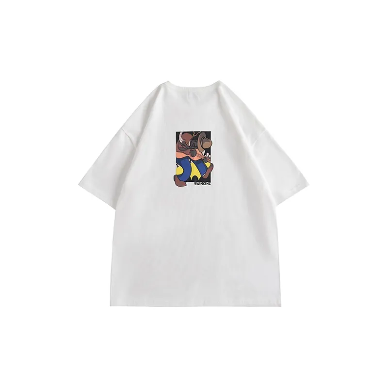 Evi Stub SS21 Straight T-Shirt Unisex White-1