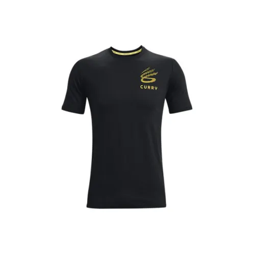 Under Armour Curry T-Shirts Men Black