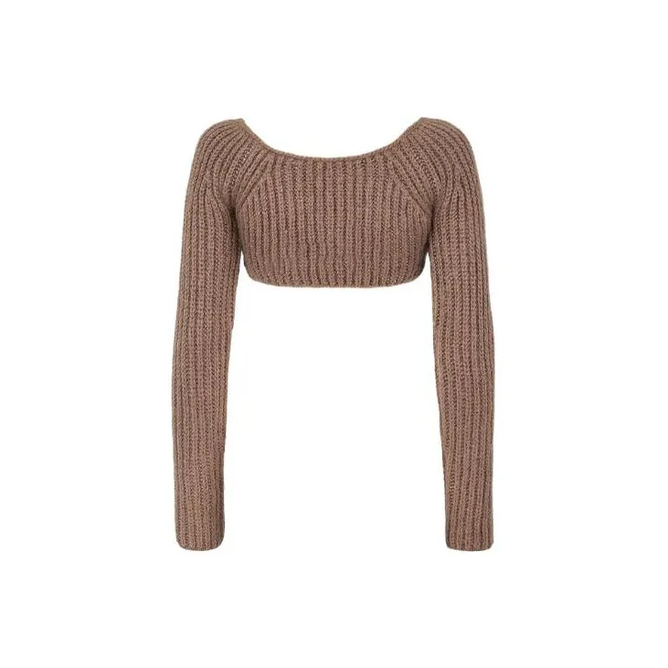 FENDI Cashmere Sweaters Women's Brown-1