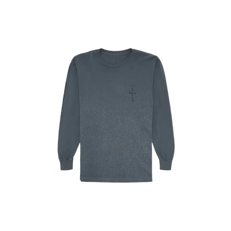 Travis Scott T Shirts Men Gray-1