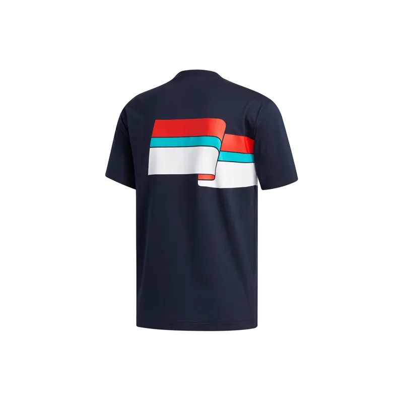 Adidas Originals T Shirt Men's Navy Blue-1
