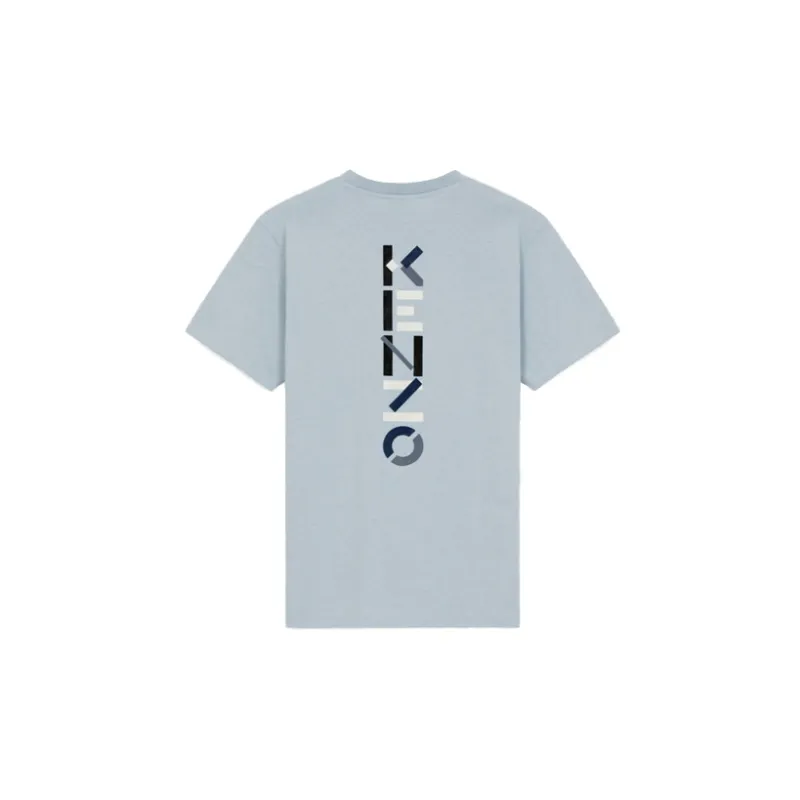 KENZO T Shirts Men Light Blue-1