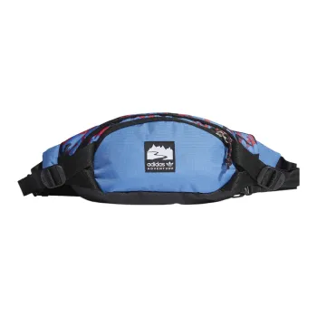 Adidas Originals Polyester Fanny Pack Regular Unisex Black Red Blue Mixed Color