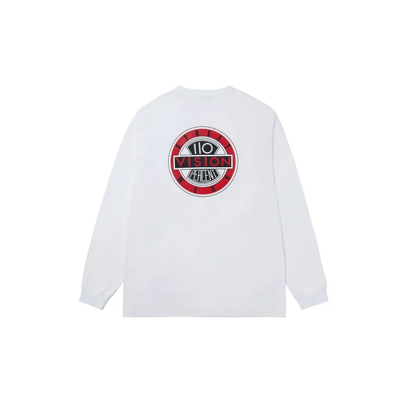 Vision Street Wear Regular T Shirt Unisex White-1
