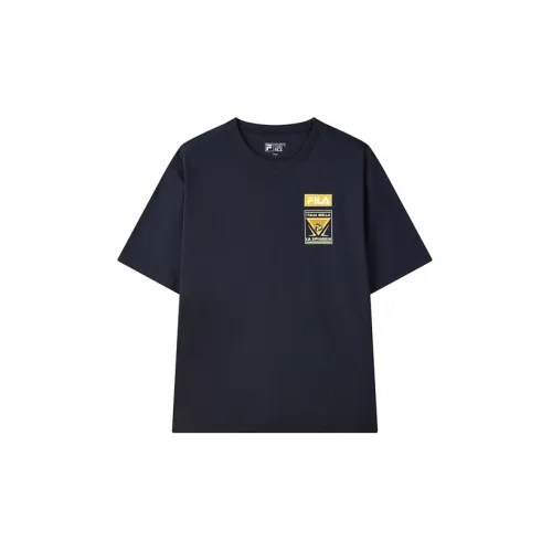 FILA T-Shirts Men Legend Blue