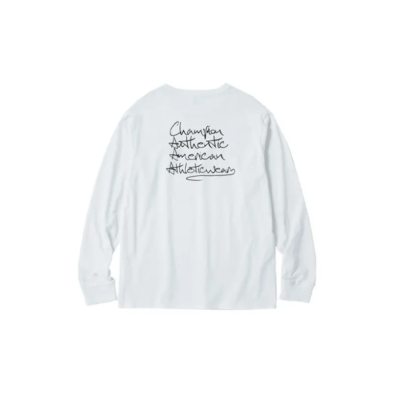 Champion FW21 Straight Long-Sleeved T-Shirt Japan Version Unisex-1