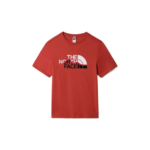 THE NORTH FACE T-Shirts Men Red