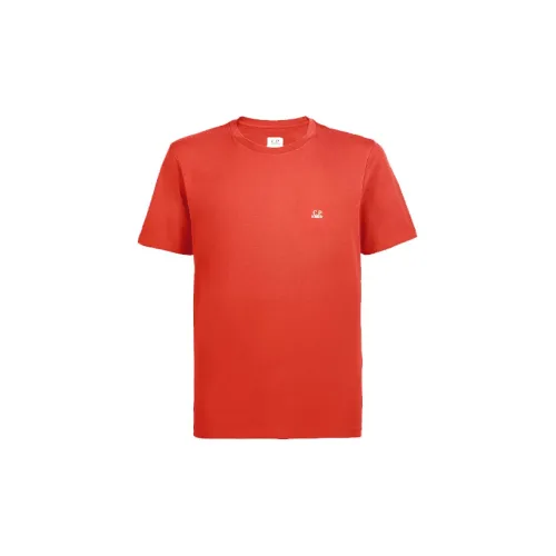 C.P.Company T-Shirts Men Fire Red