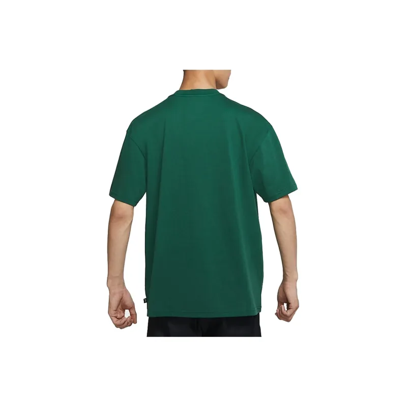 Nike T Shirts Men Green-1