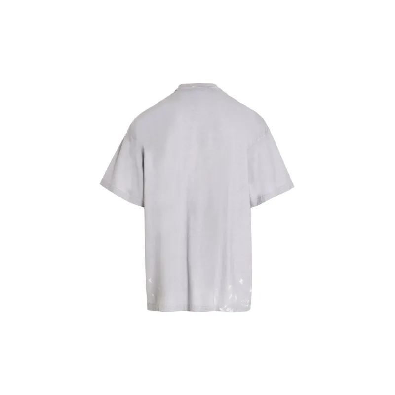 Balenciaga Metal Vintage Oversized T Shirt-1