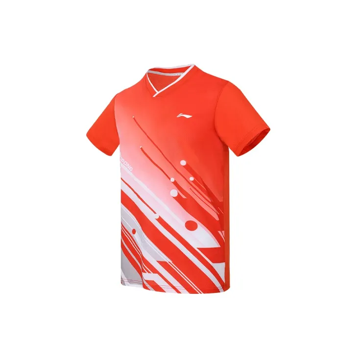 LINING Table Tennis Clothing Men Spicy Orange-2