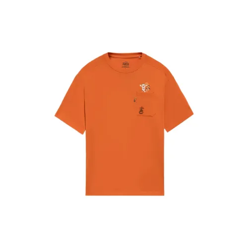 Disney X LINING Disney T-Shirts Unisex Koi Orange