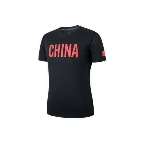 ANTA National Flag T-Shirts Unisex Black