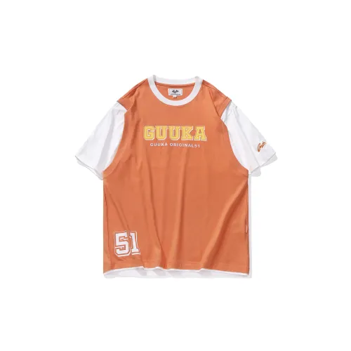 Guuka T-Shirts Unisex Orange