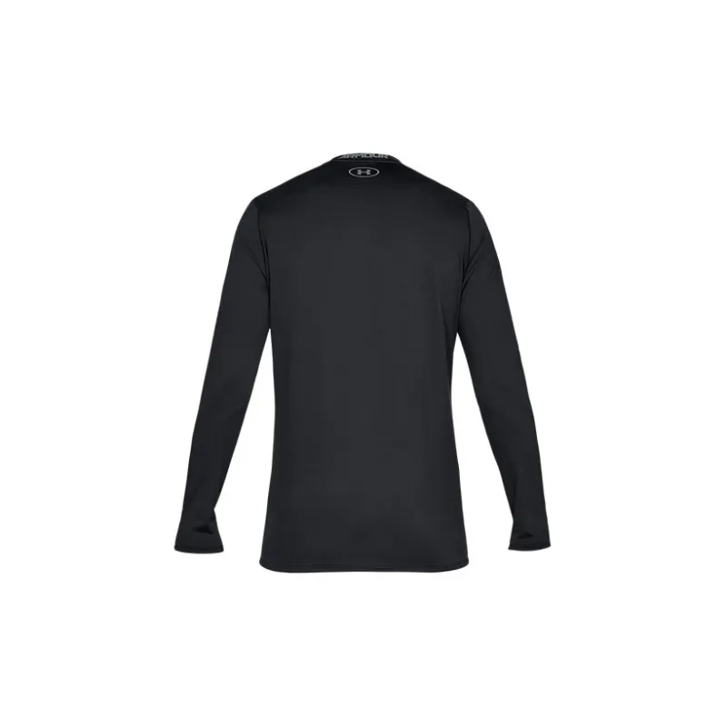 Under Armour Straight Long Sleeved T Shirt Men's Black-1