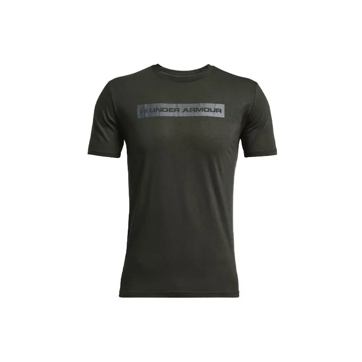 Under Armour Straight T Shirt Men's Baroque Green-1