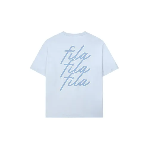 FILA T-Shirts Men Tin Foil Blue