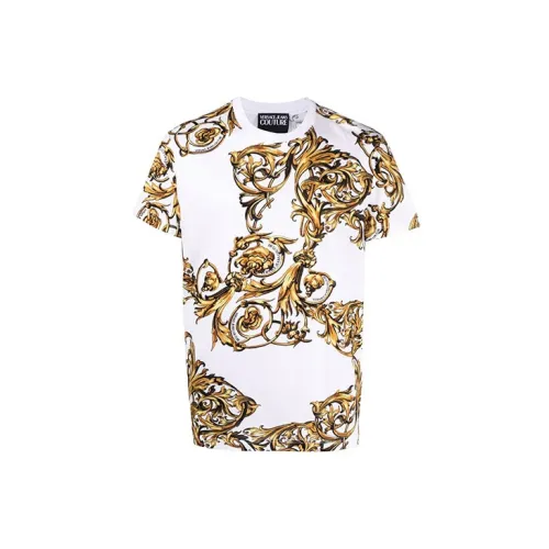 VERSACE JEANS COUTURE T-Shirts Men White