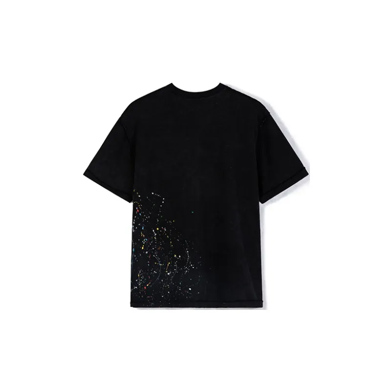AMONSTER Straight T-Shirt Unisex Black-1
