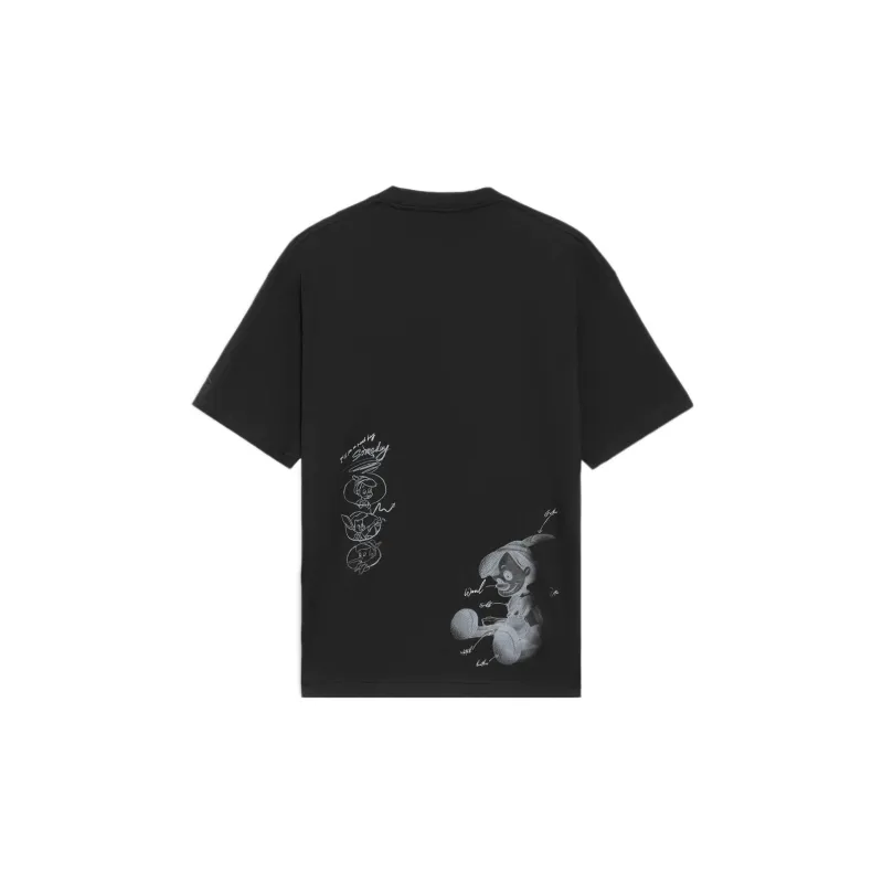 LiNing x Disney , Disney T Shirt Men's Black-1