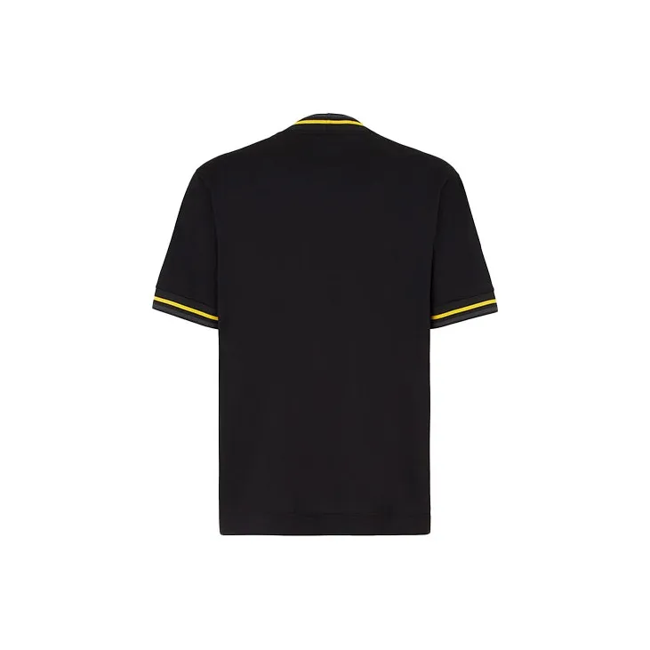 FENDI T Shirts Men Black-1