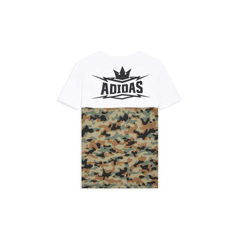Adidas T Shirts Men White-1