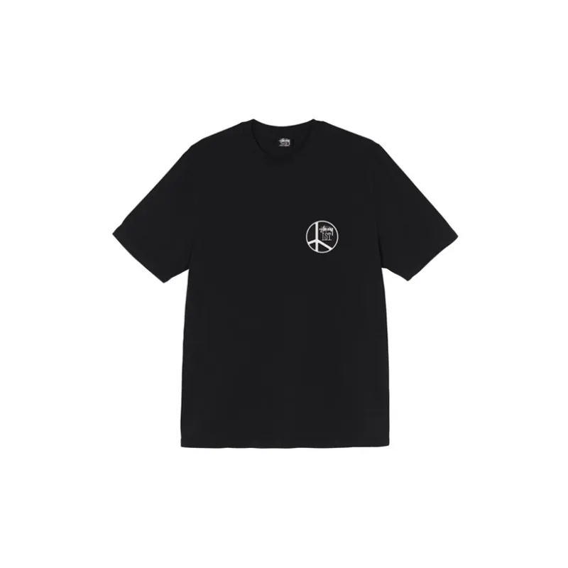 Stussy Peace Dot Pigment Dyed Tee-1