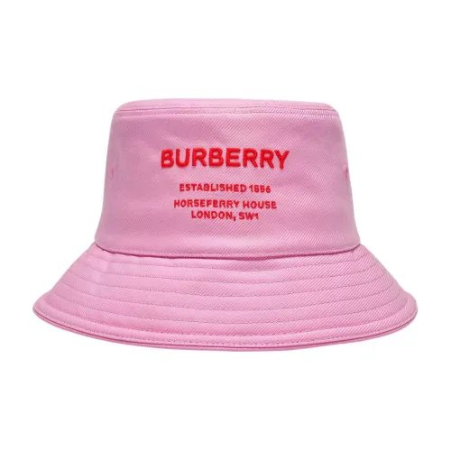 Burberry Bucket Hats Unisex Pink