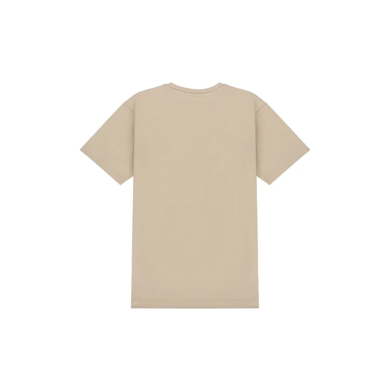 New Balance Set in Sleeve T Shirt Unisex Light Gray-1