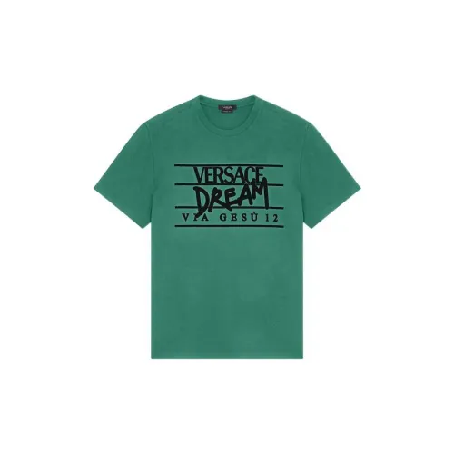 VERSACE T-Shirts Men Green