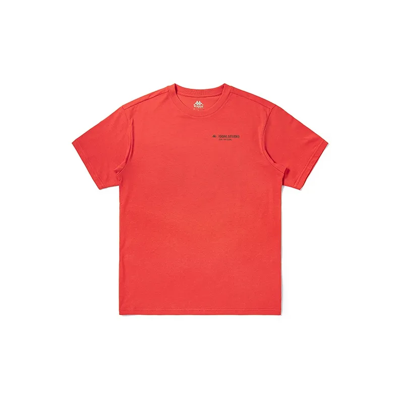 Kappa x Goalstudio Crew Neck Fitted Straight Short Sleeved T Shirt Unisex-9