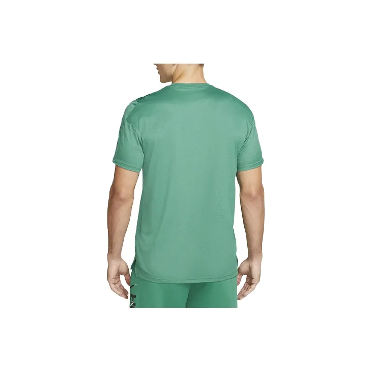 Nike T Shirts Men Noble Green-1