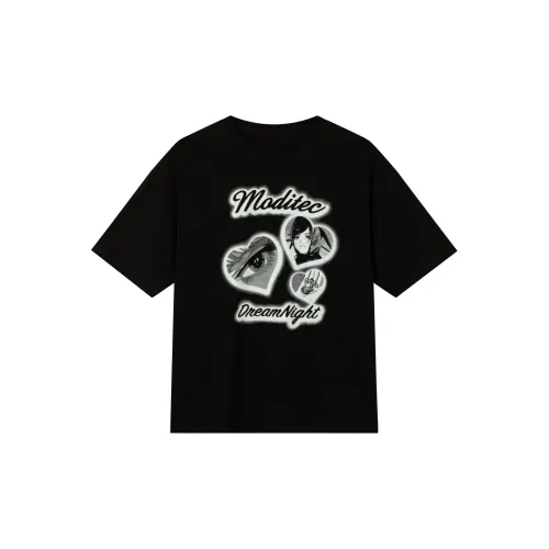 MODITEC T-Shirts Unisex Black