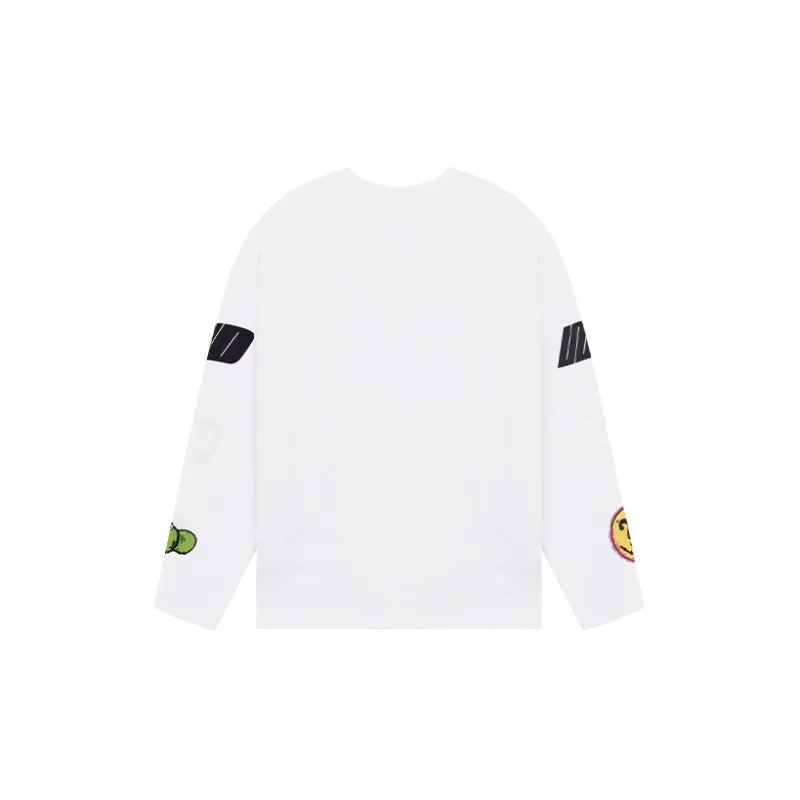 WE11DONE Heart Long Sleeve T Shirt-1