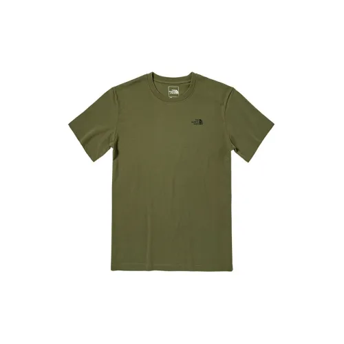 THE NORTH FACE Camping T-Shirts Unisex Green