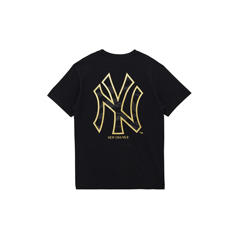 New Era T-Shirts Unisex Black - POIZON